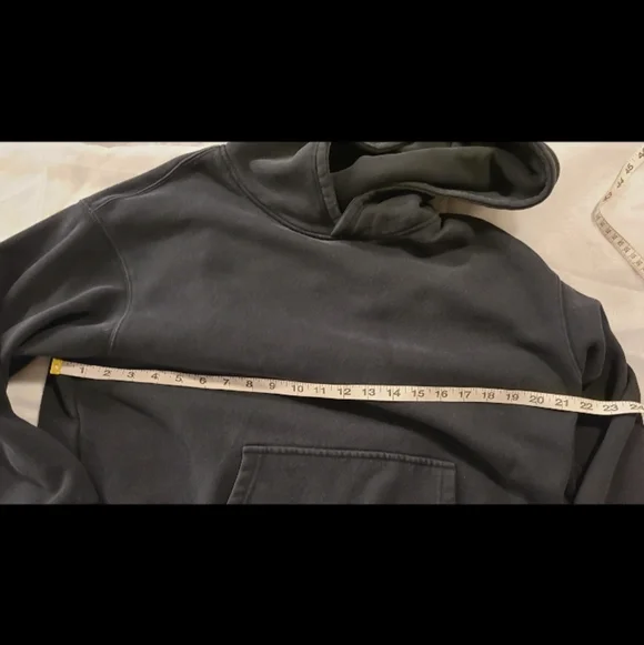 Trendy Queen Oversized Hoodie Fleece Sweater Black, XS - Picture 10 of 11